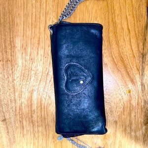 Great silver Juicy wallet clutch with pockets